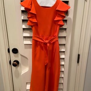 GB girls coral jumpsuit
